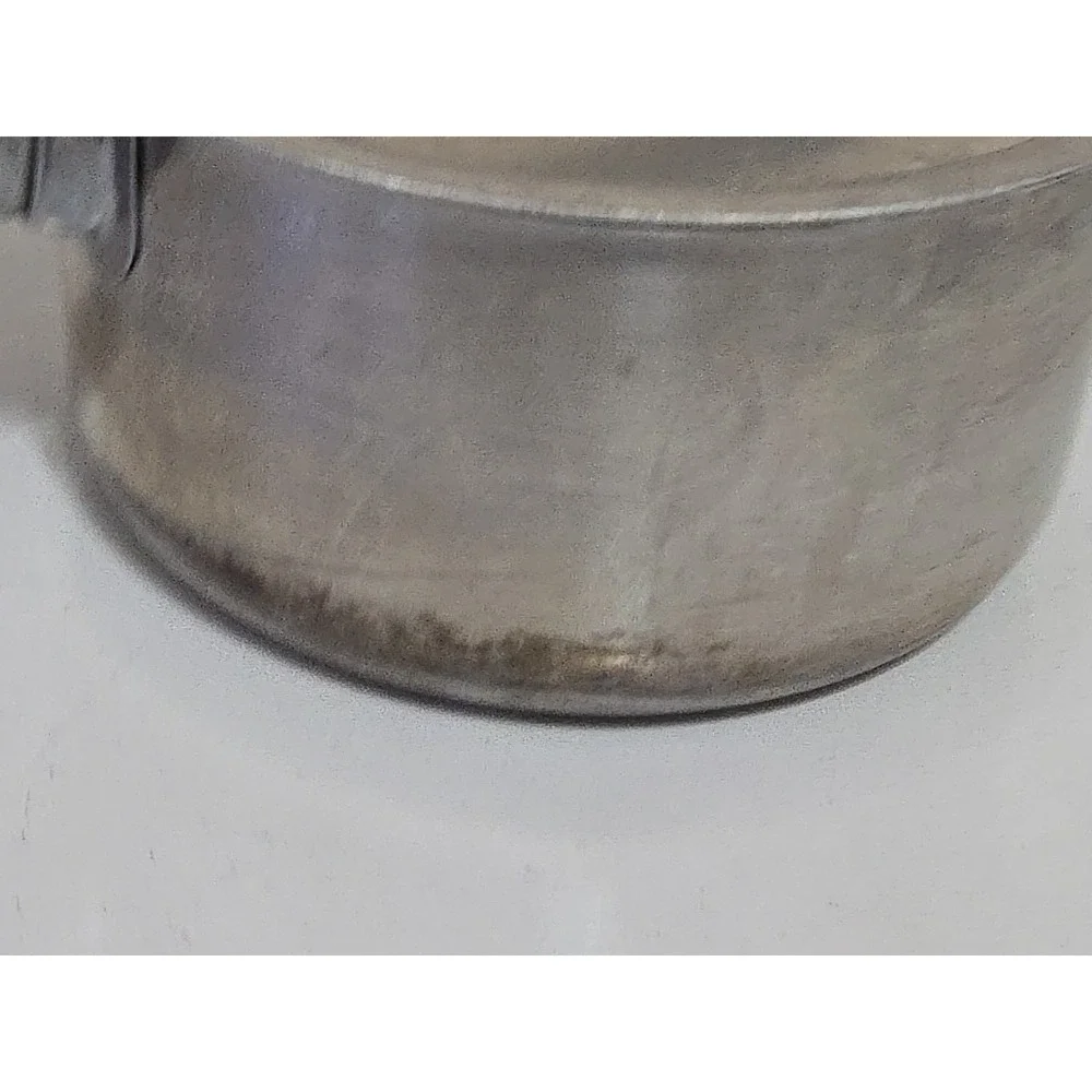 Vintage Farberware 1 QT Saucepan & Lid Aluminum Clad Stainless Steel Pot NYC USA
